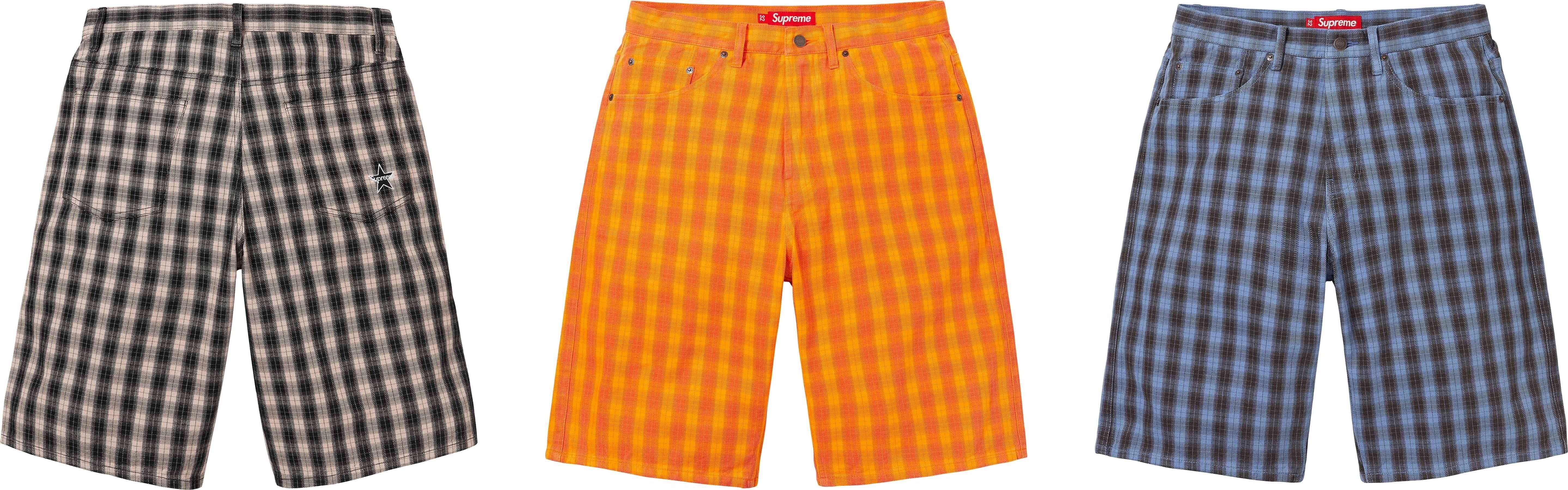 Plaid Baggy Short